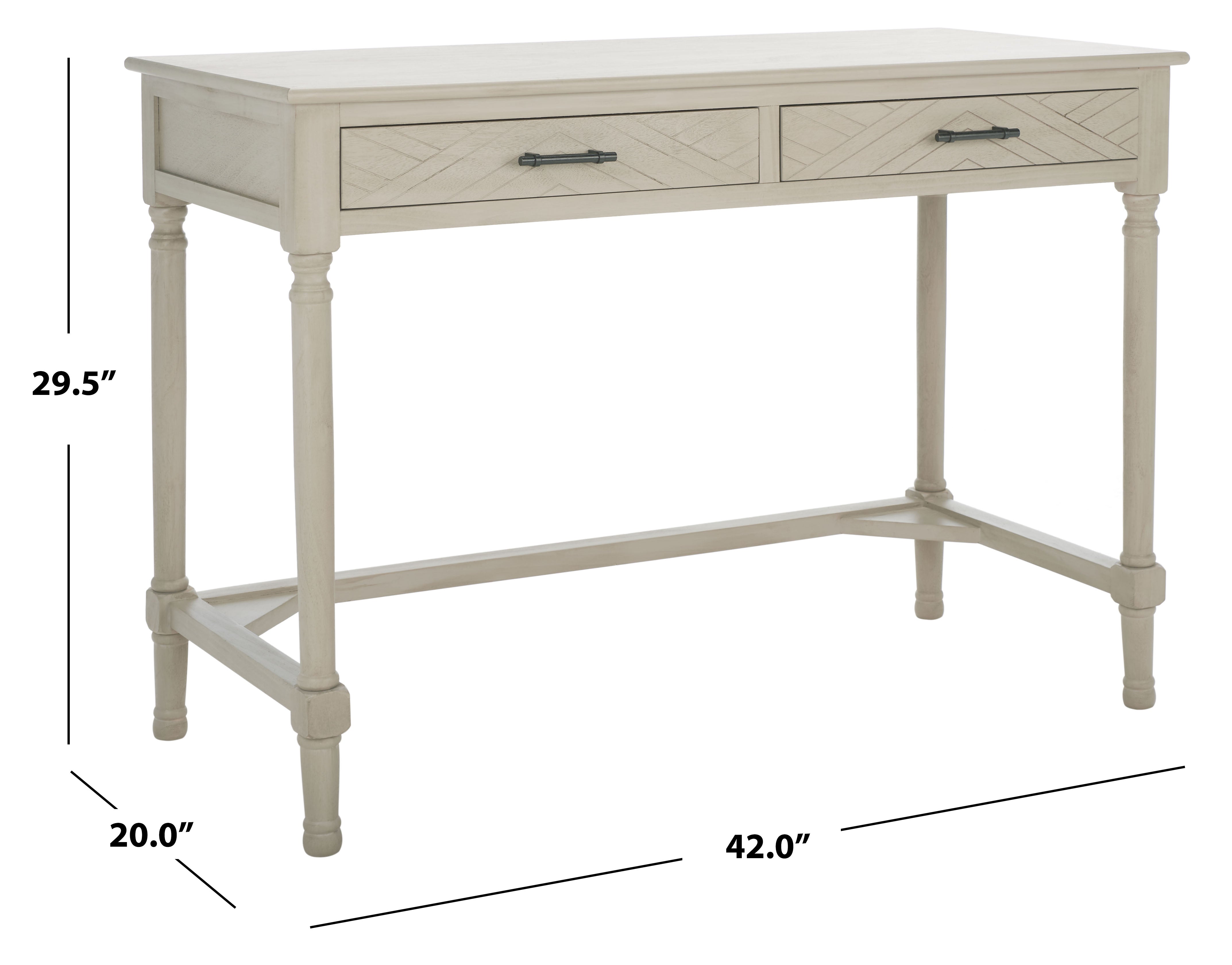 Safavieh Peyton 2 Drawer Desk , DSK5705 - Taupe