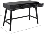 Safavieh Scully 3 Drawer Desk, DSK6401 - Black