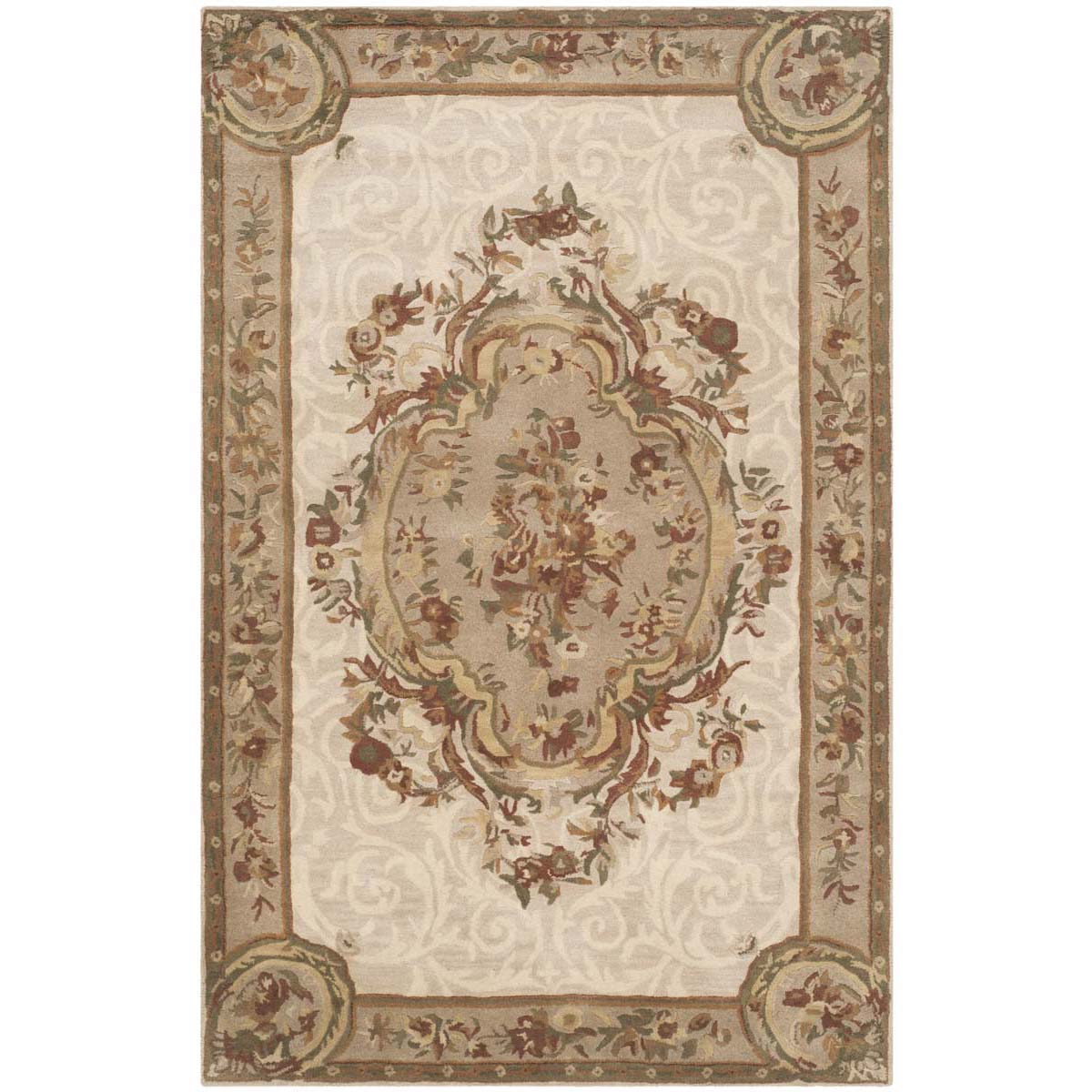 Safavieh Empire 414 Rug, EM414 - Ivory / Light Grey