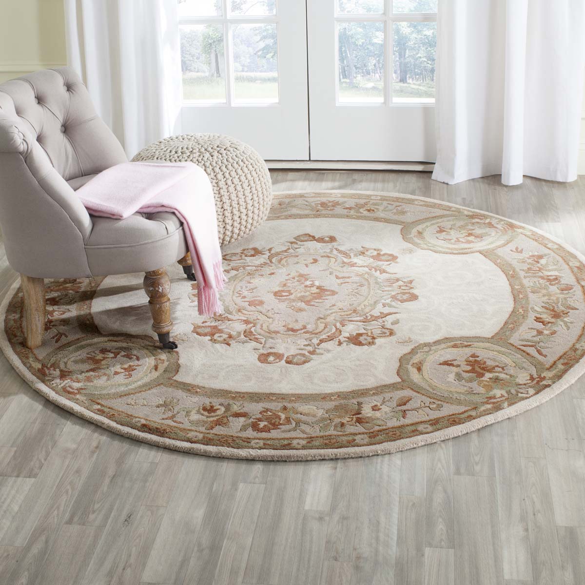 Safavieh Empire 414 Rug, EM414 - Ivory / Light Grey