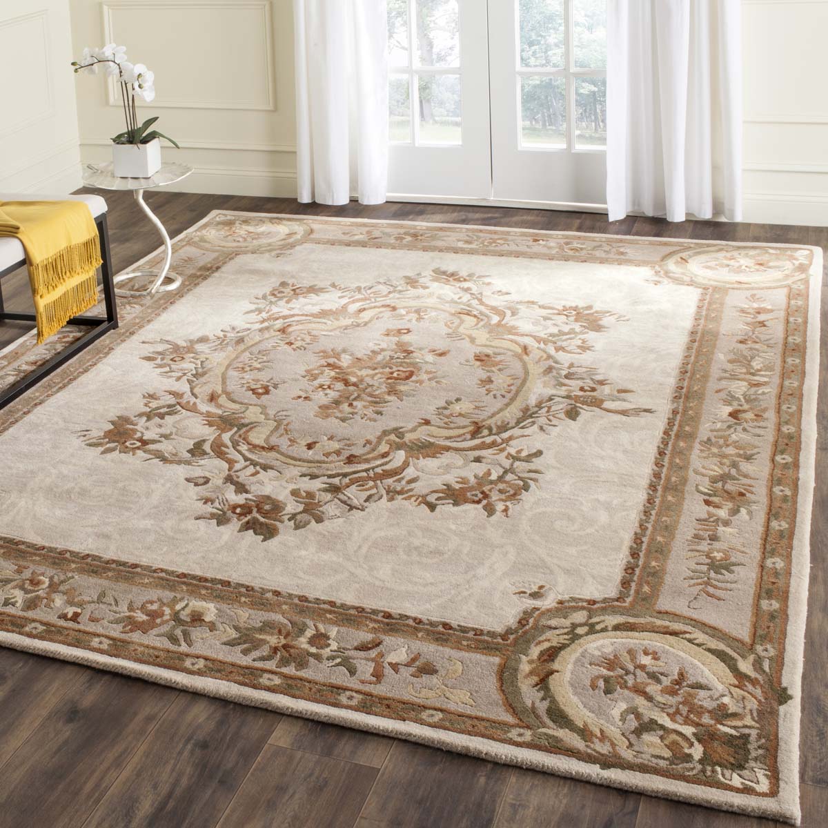 Safavieh Empire 414 Rug, EM414 - Ivory / Light Grey