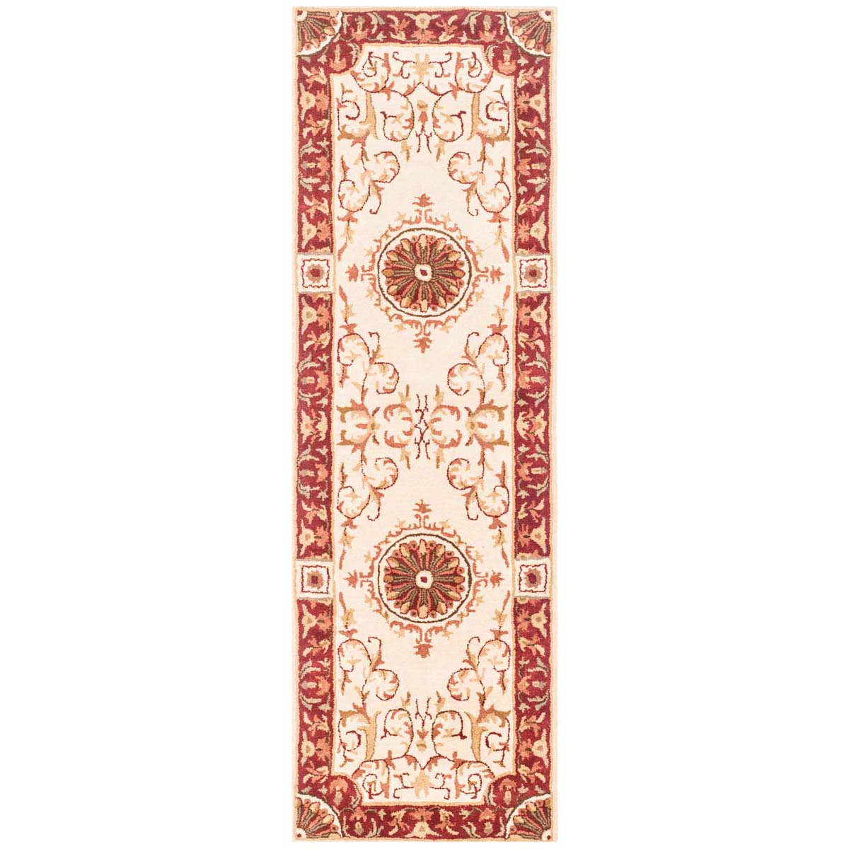 Safavieh Empire 459 Rug, EM459 - Ivory / Red