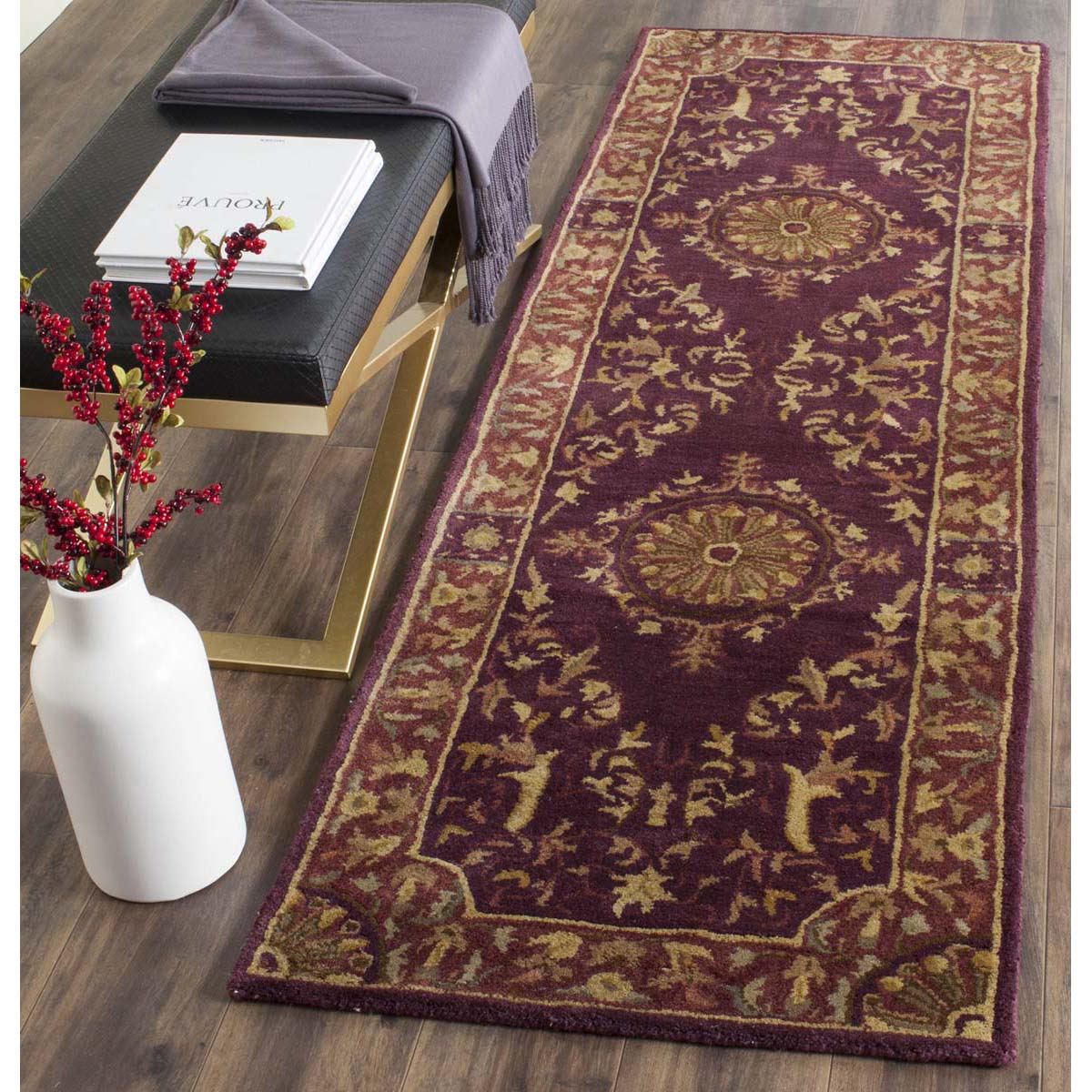 Safavieh Empire 459 Rug, EM459 - Burgundy