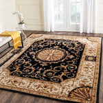 Safavieh Empire 459 Rug, EM459 - Black / Ivory