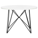 Safavieh Vida Retro Mid Century End Table , FOX4262 - Lacquer White