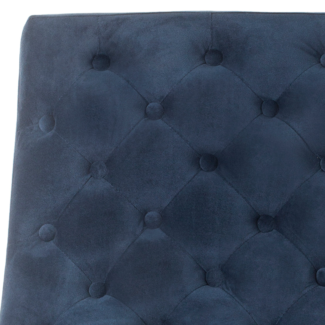 Safavieh Hadley Tufted Accent Chair , FOX6283 - Navy Velvet