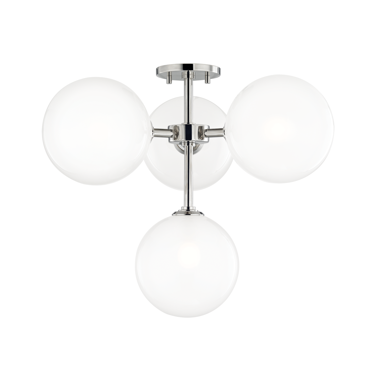 Ashleigh Semi Flush | Mitzi Lighting - H122604-PN