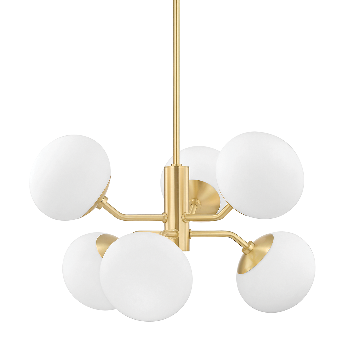 Estee Chandelier | Mitzi Lighting - H134806-AGB