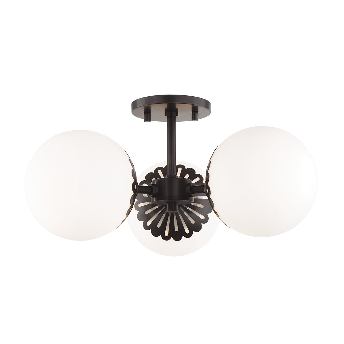 Paige Semi Flush | Mitzi Lighting - H193603-OB