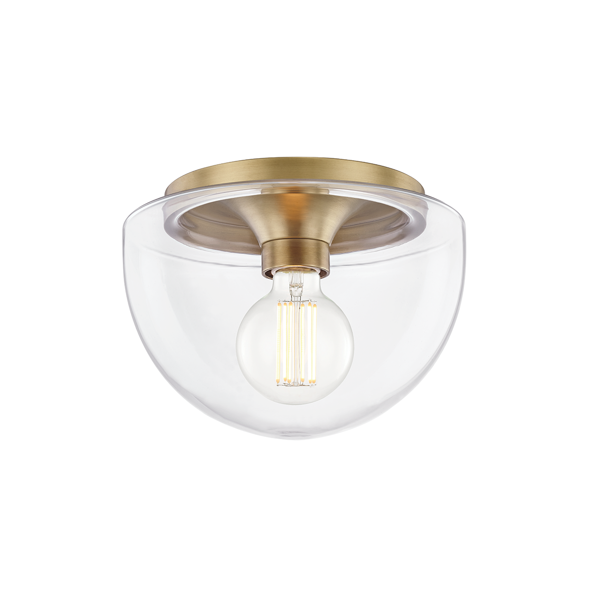 Grace Flush Mount | Mitzi Lighting - H284501S-AGB