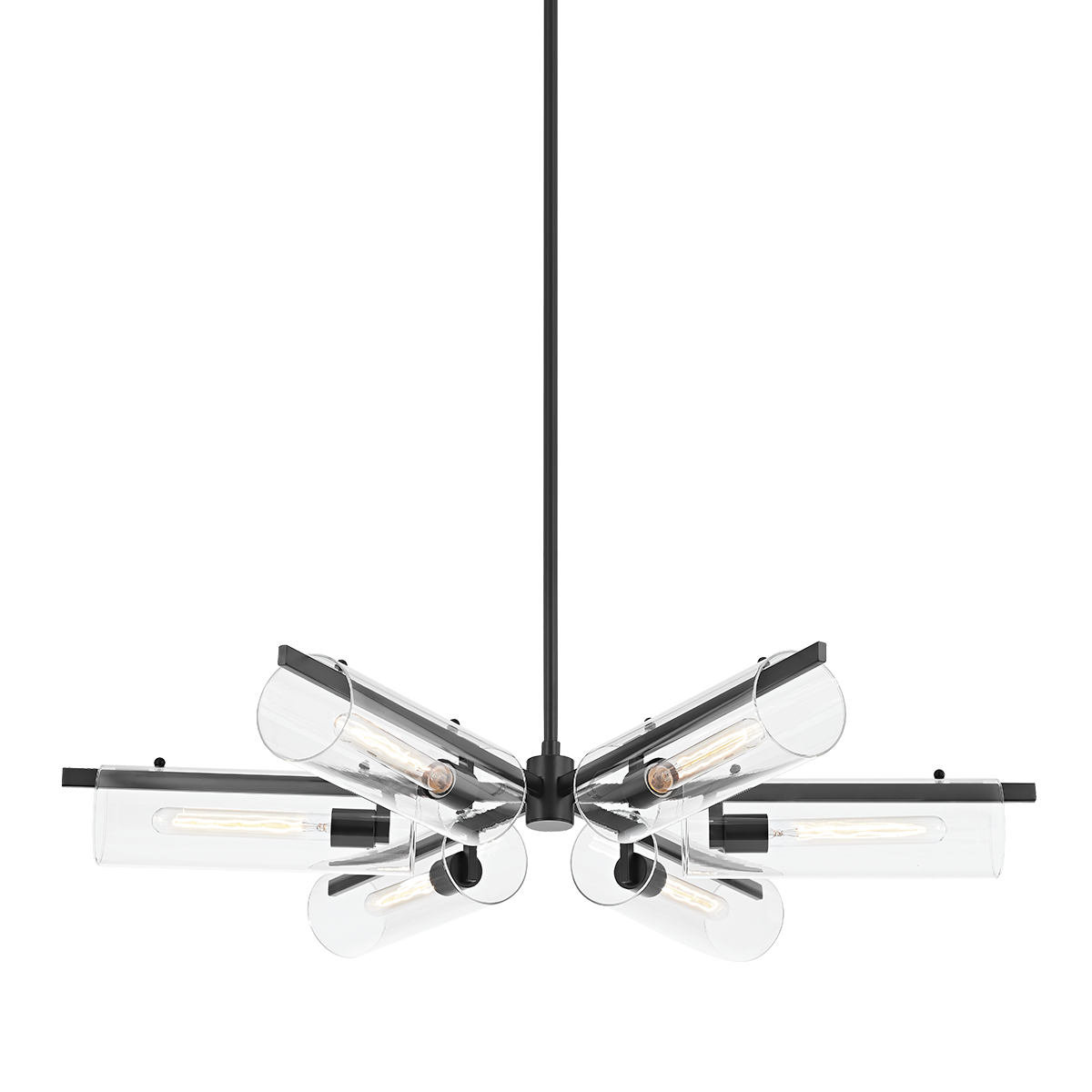 Ariel Chandelier | Mitzi Lighting - H326806-SBK