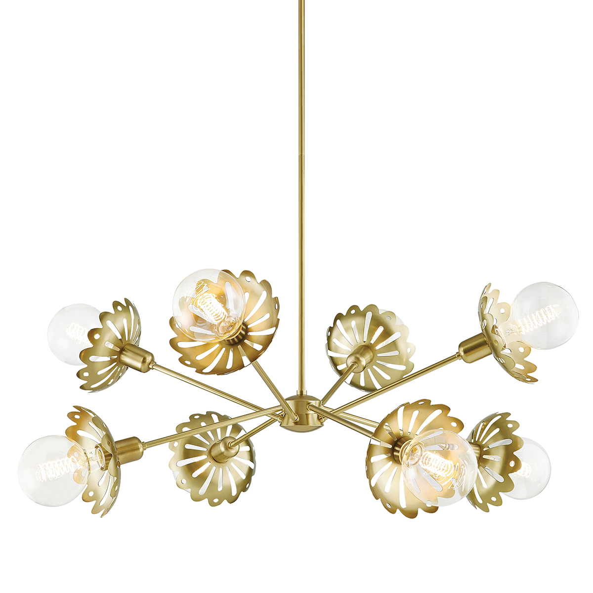 Alyssa Chandelier | Mitzi Lighting - H353808-AGB