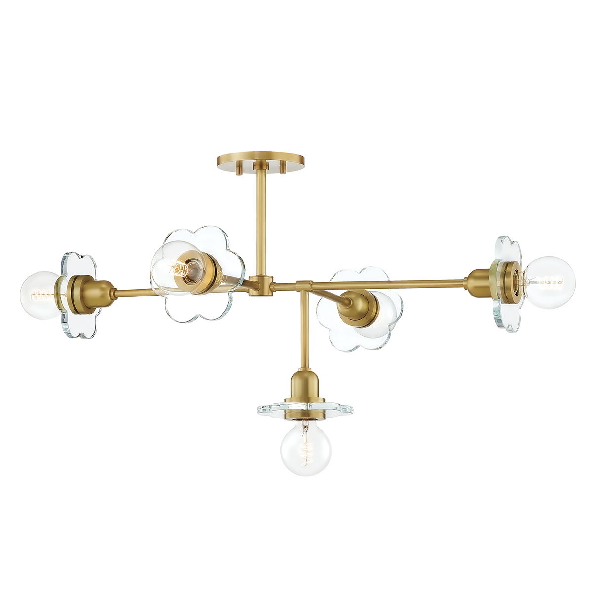 Alexa Chandelier | Mitzi Lighting - H357805-AGB