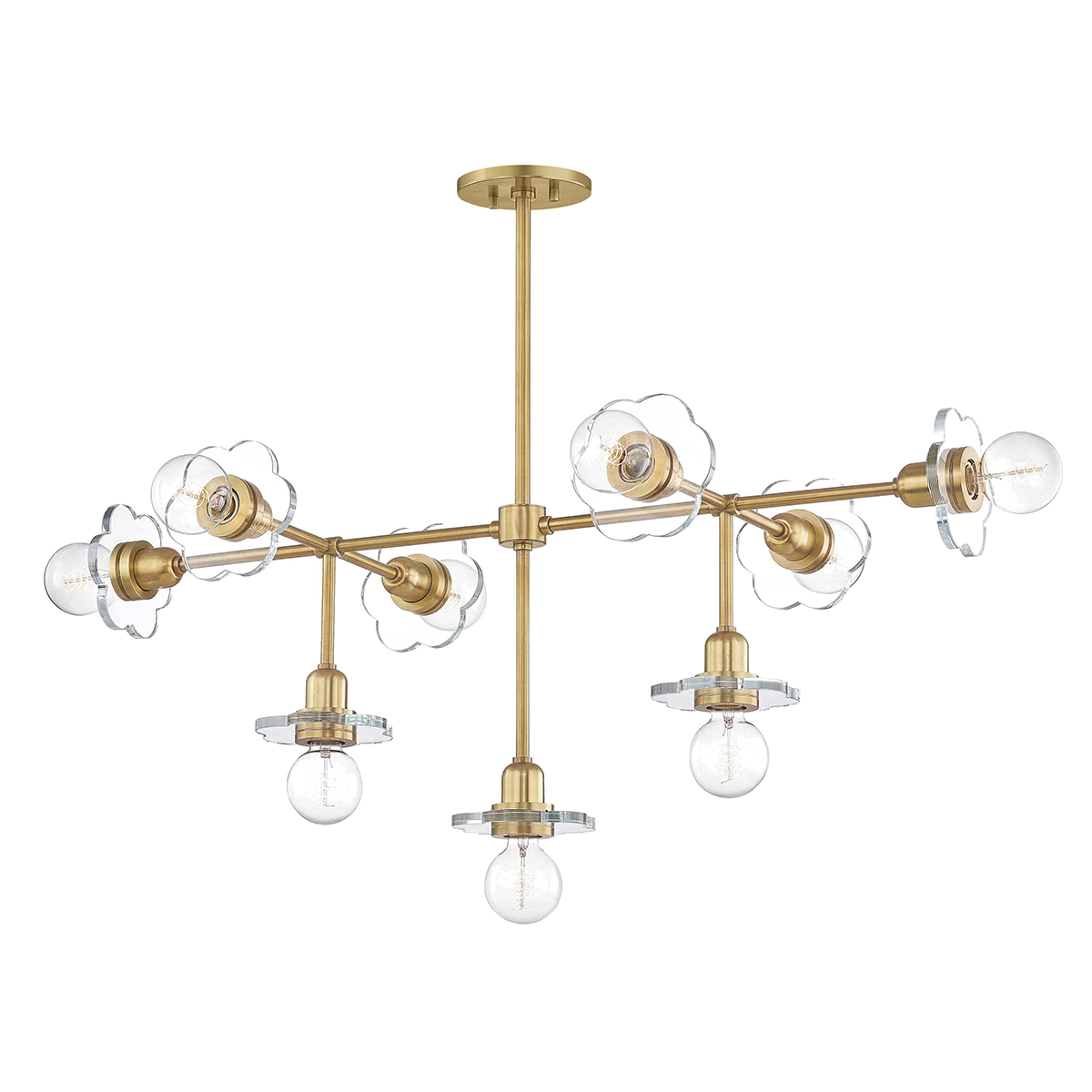 Alexa Chandelier | Mitzi Lighting - H357809-AGB