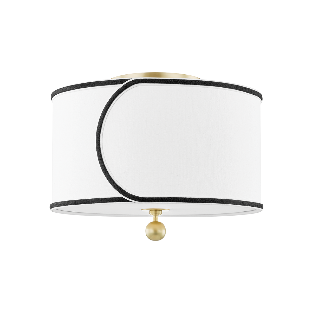 Zara Semi Flush | Mitzi Lighting - H381602-AGB