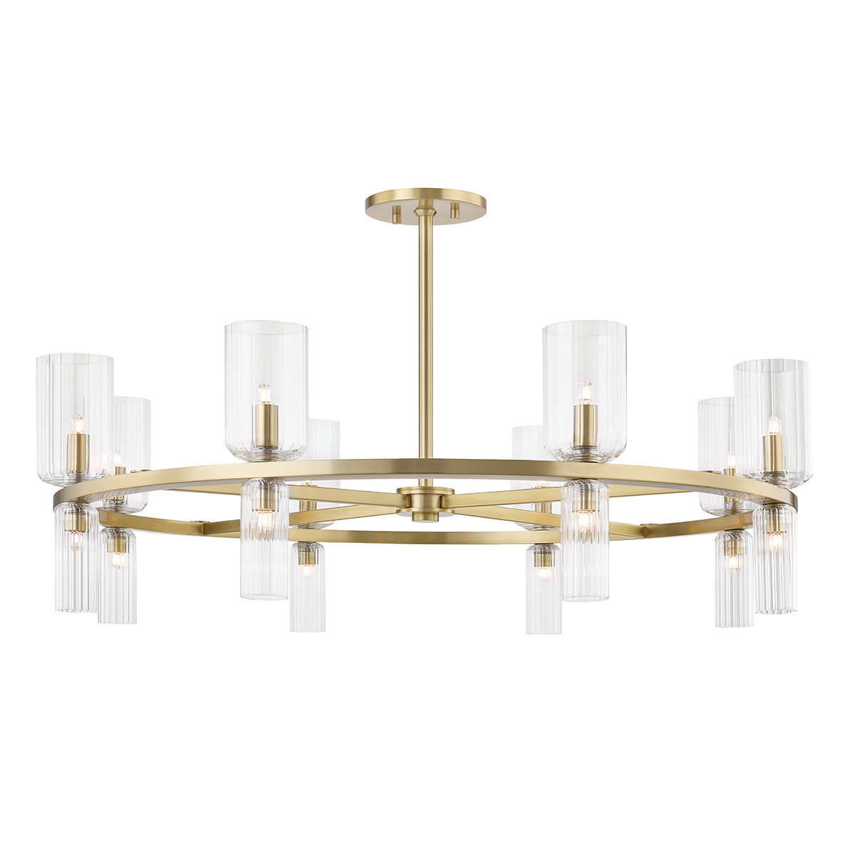 Tabitha Chandelier | Mitzi Lighting - H384816-AGB