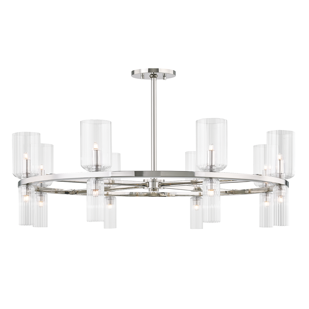 Tabitha Chandelier | Mitzi Lighting - H384816-PN