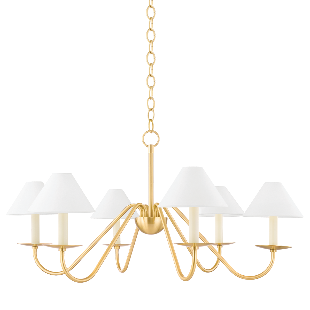 Lenore Chandelier | Mitzi Lighting - H464806-AGB