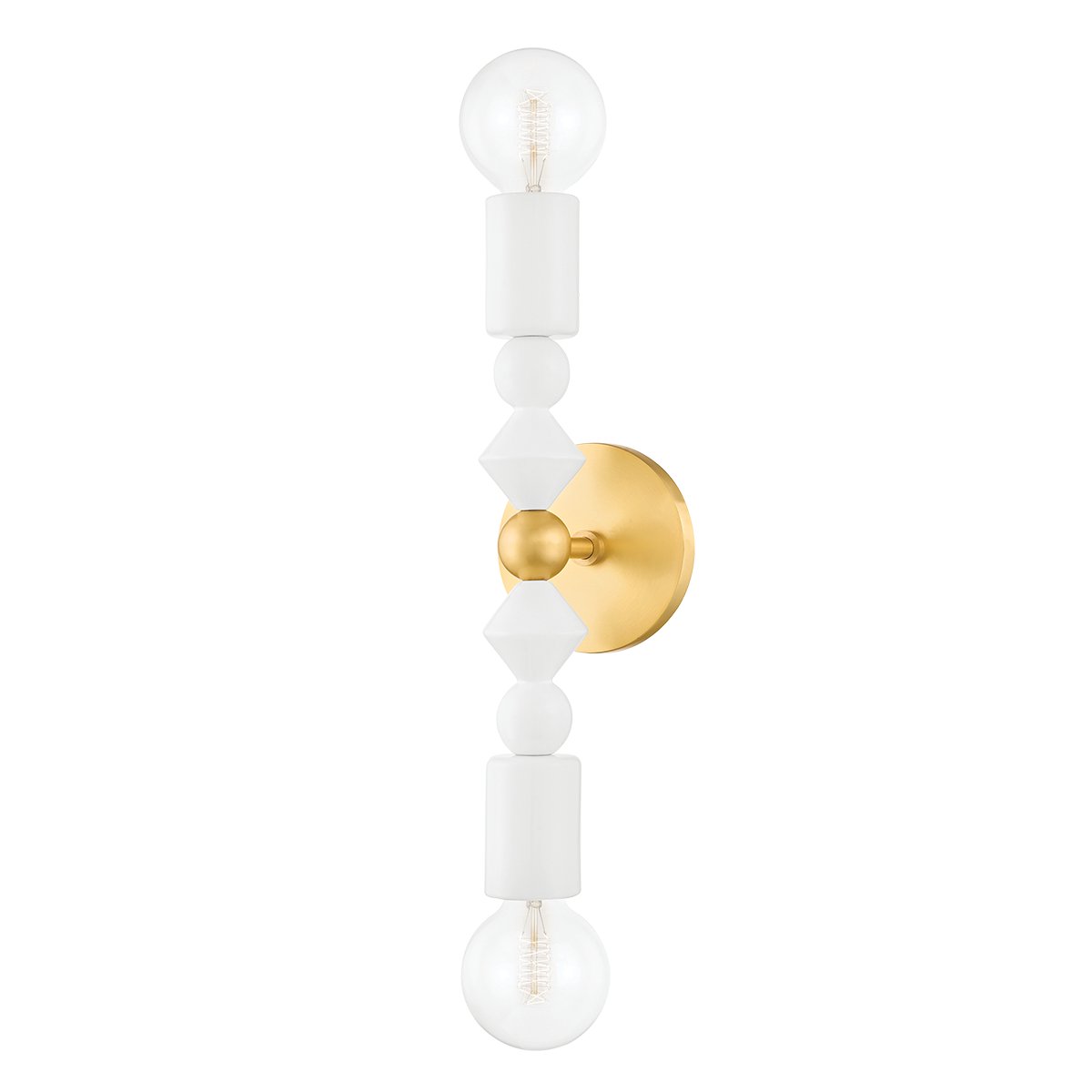 Flora Wall Sconce | Mitzi Lighting - H471102-AGB