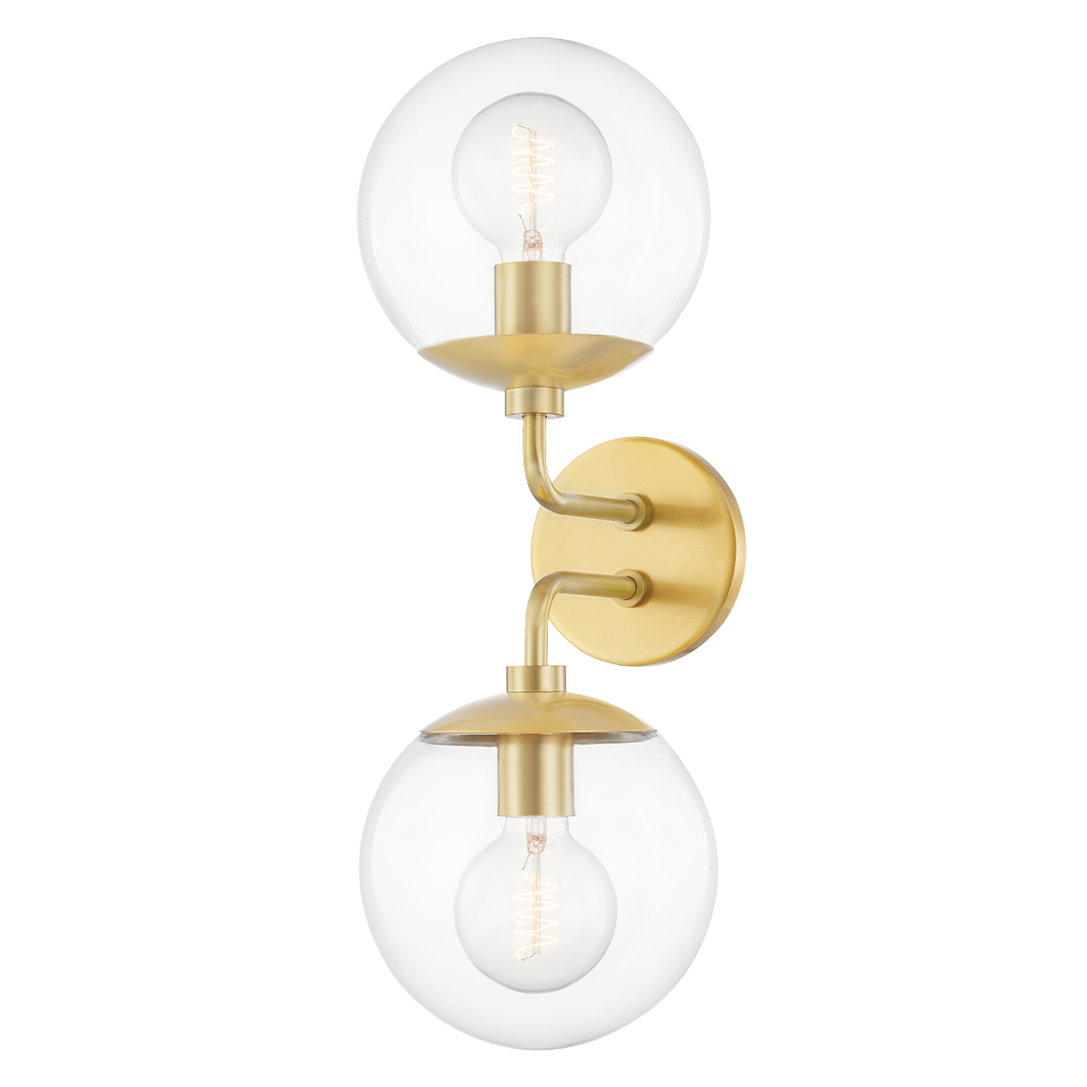 Meadow Wall Sconce | Mitzi Lighting - H503102-AGB