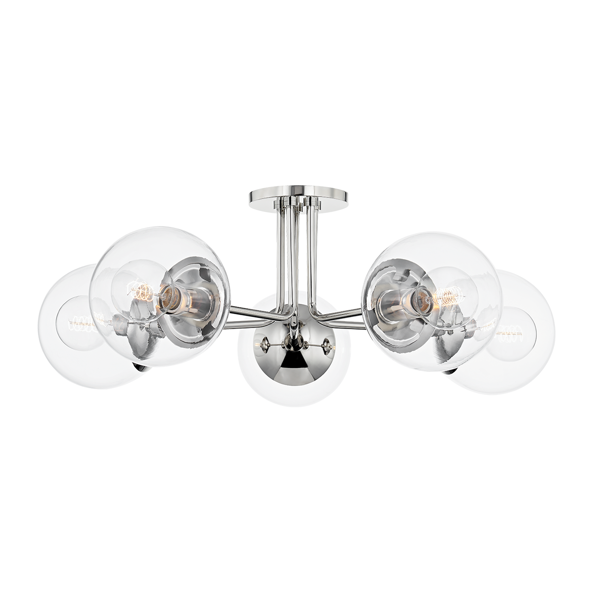 Meadow Semi Flush | Mitzi Lighting - H503605-PN