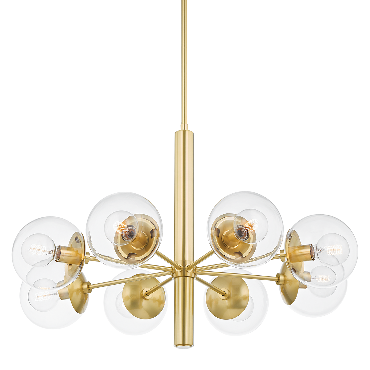 Meadow Chandelier | Mitzi Lighting - H503808-AGB