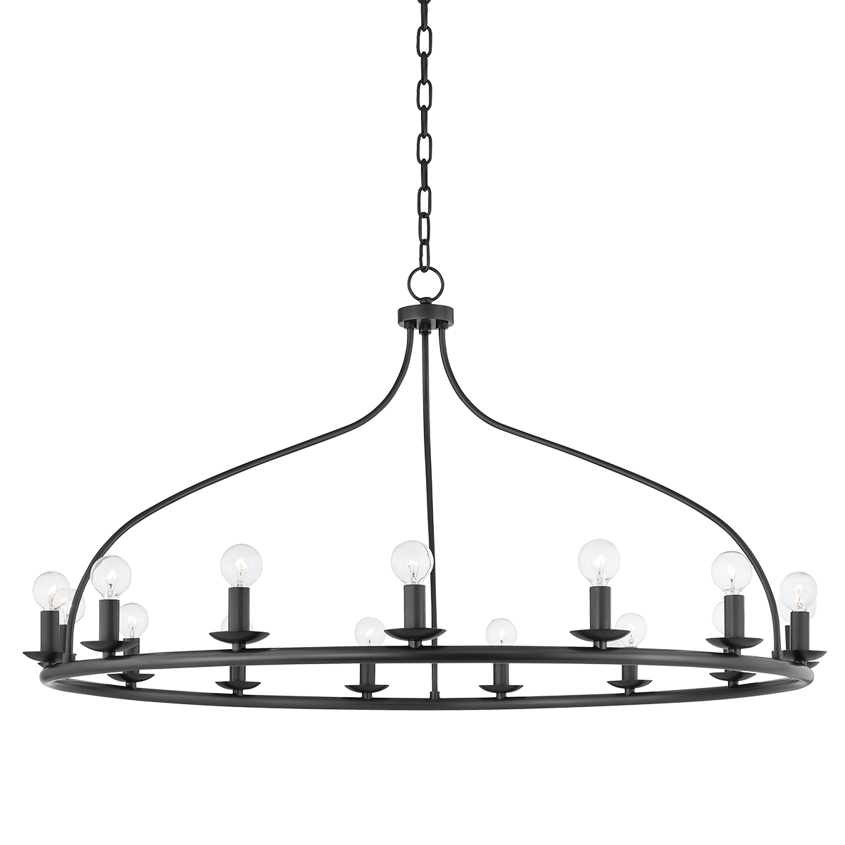 Kendra Chandelier | Mitzi Lighting - H511815-OB