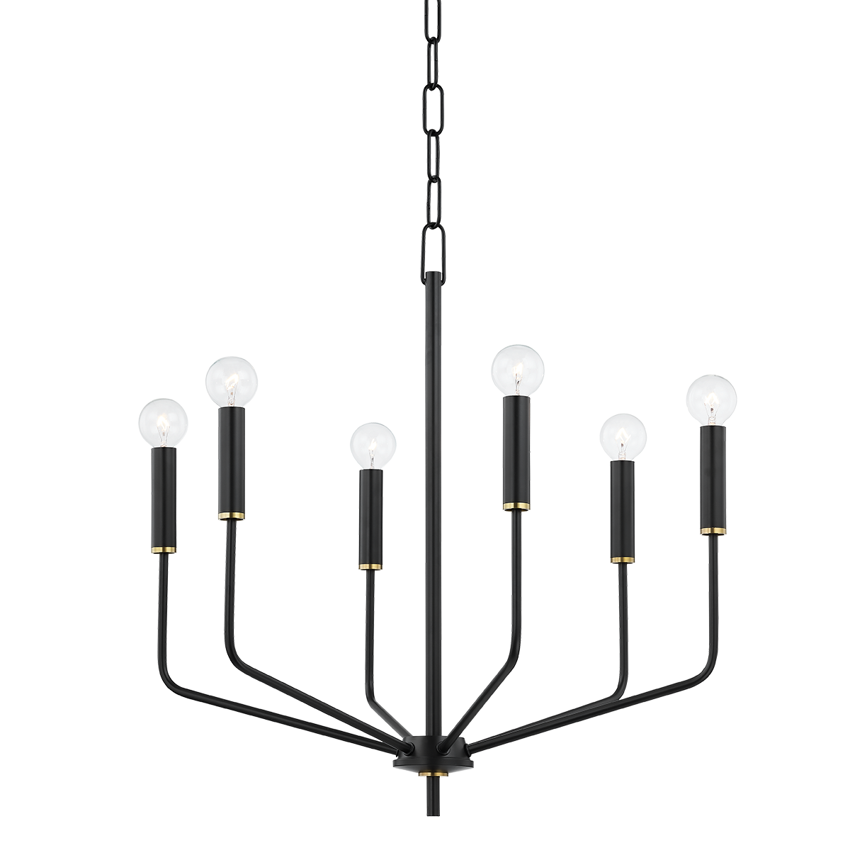 Bailey Chandelier | Mitzi Lighting - H516806-AGB