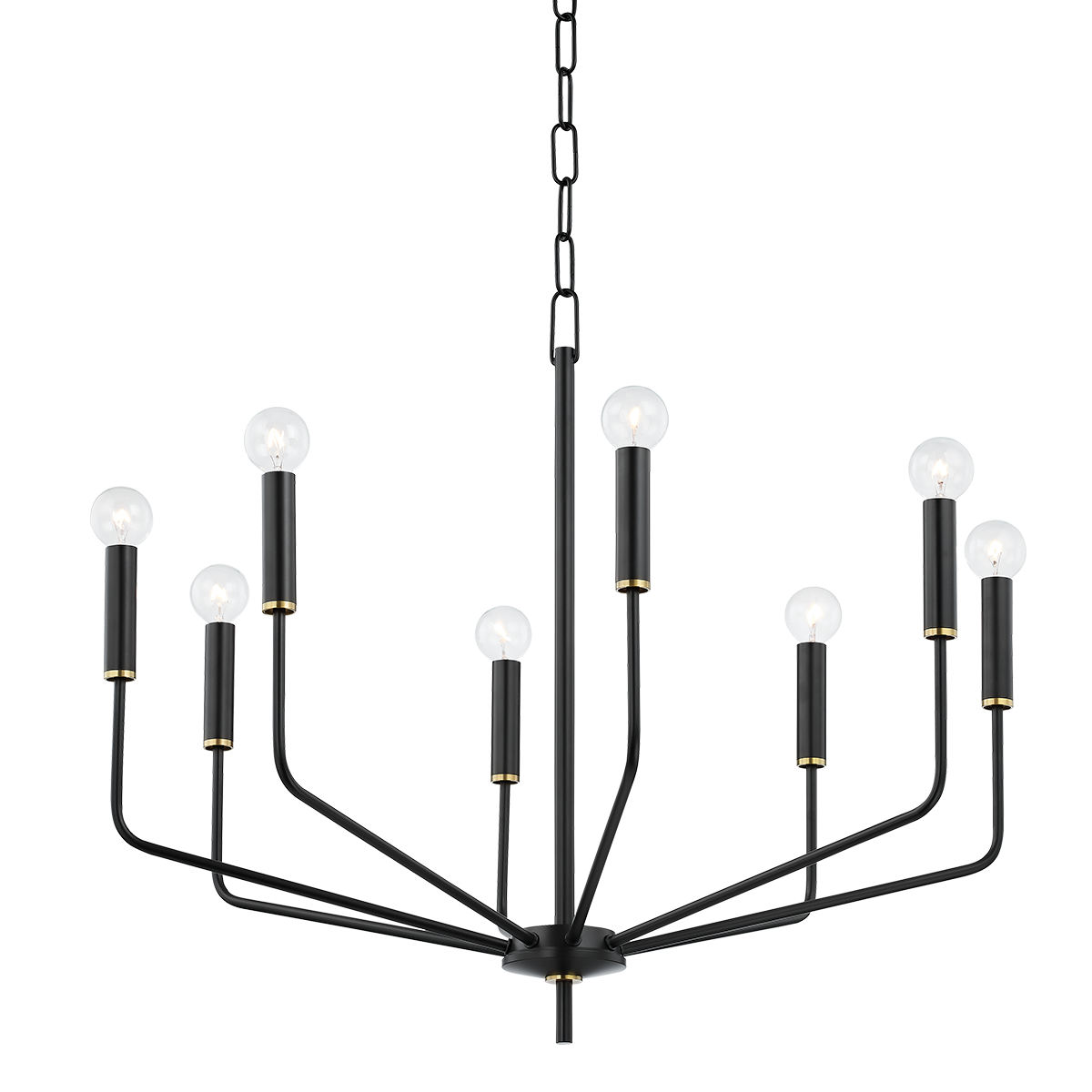 Bailey Chandelier | Mitzi Lighting - H516808-AGB