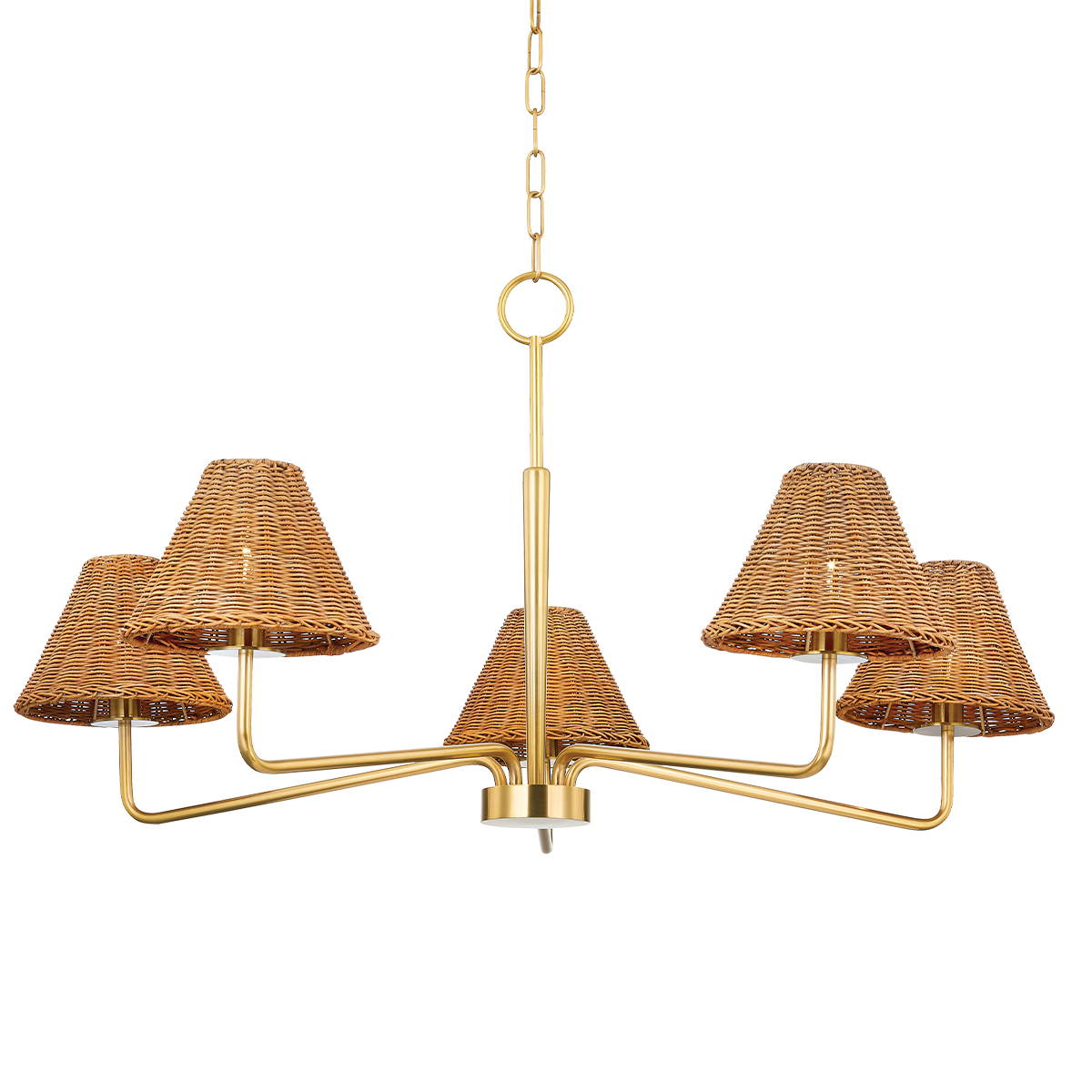 Issa Chandelier | Mitzi Lighting - H704805-AGB