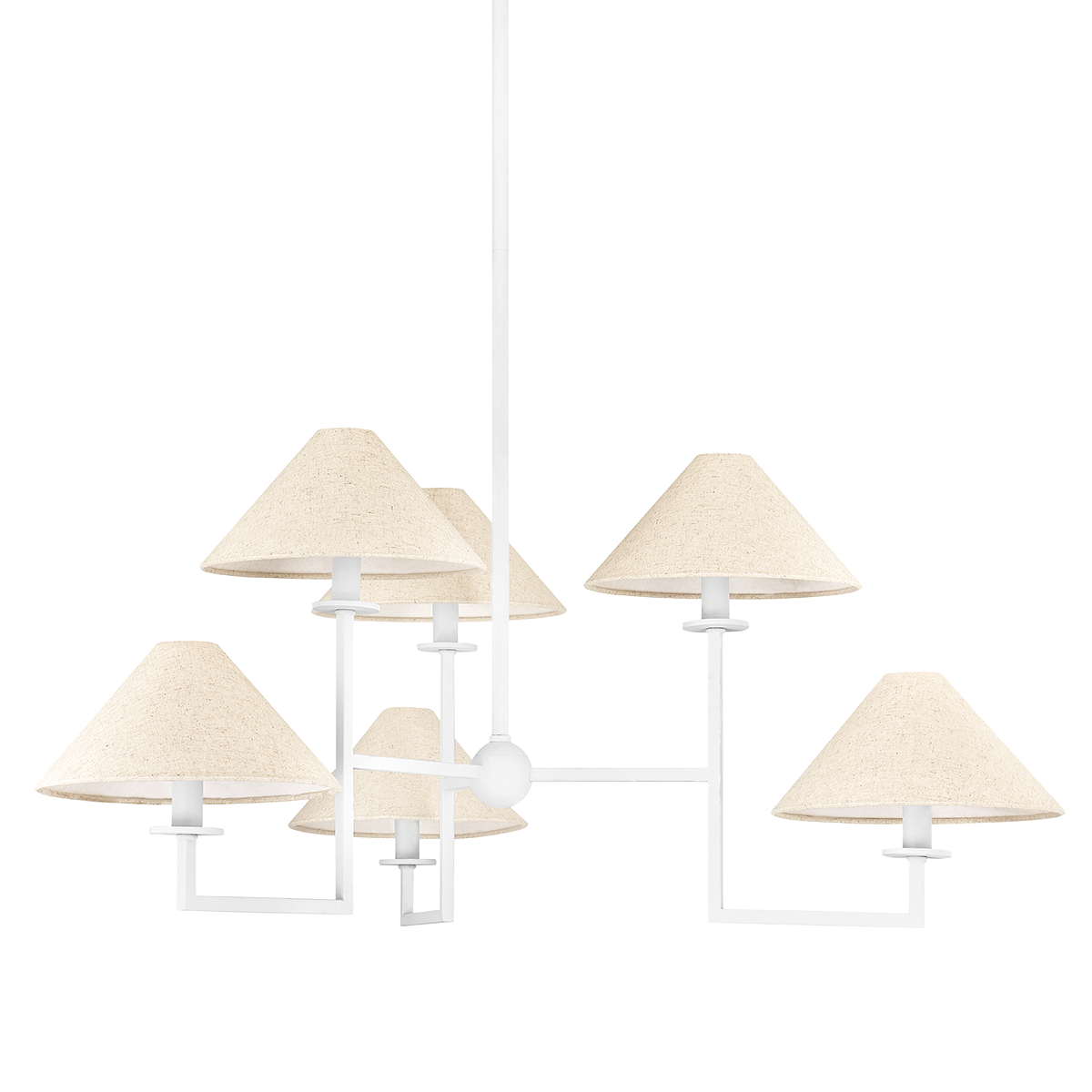 GLADWYNE Chandelier | Mitzi Lighting - H760806-TWH