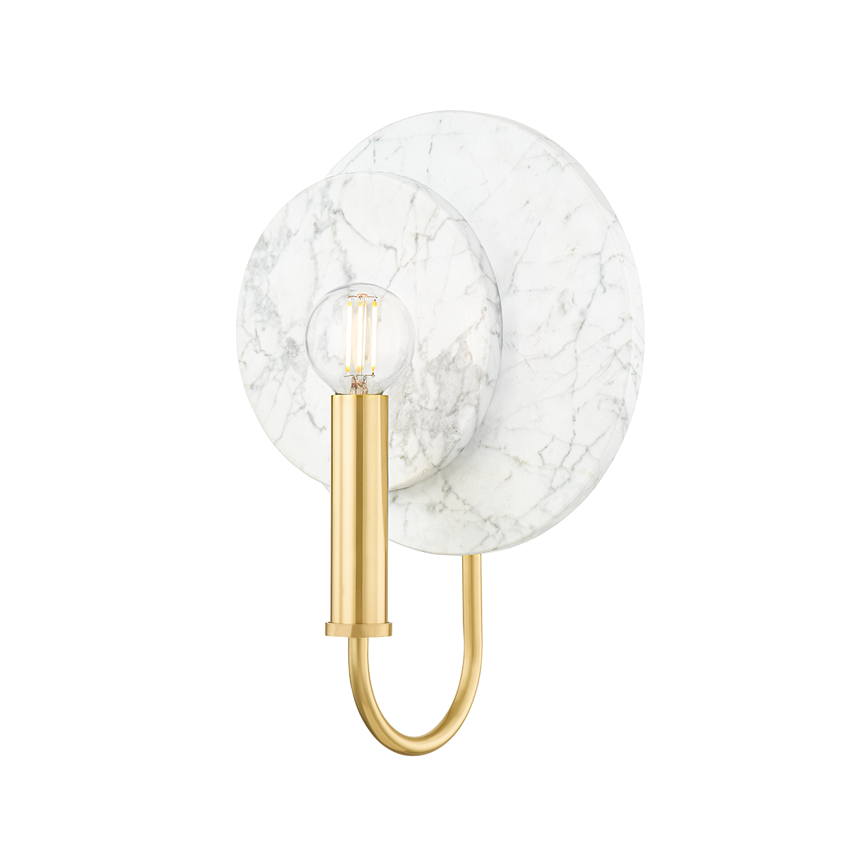 TULA Wall Sconce | Mitzi Lighting - H806101-AGB