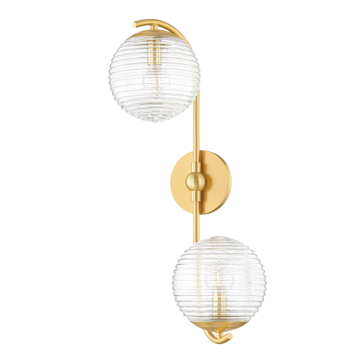 SARA Wall Sconce | Mitzi Lighting - H815102-AGB