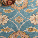 Safavieh Heritage 553 Rug, HG553 - Blue / Yellow