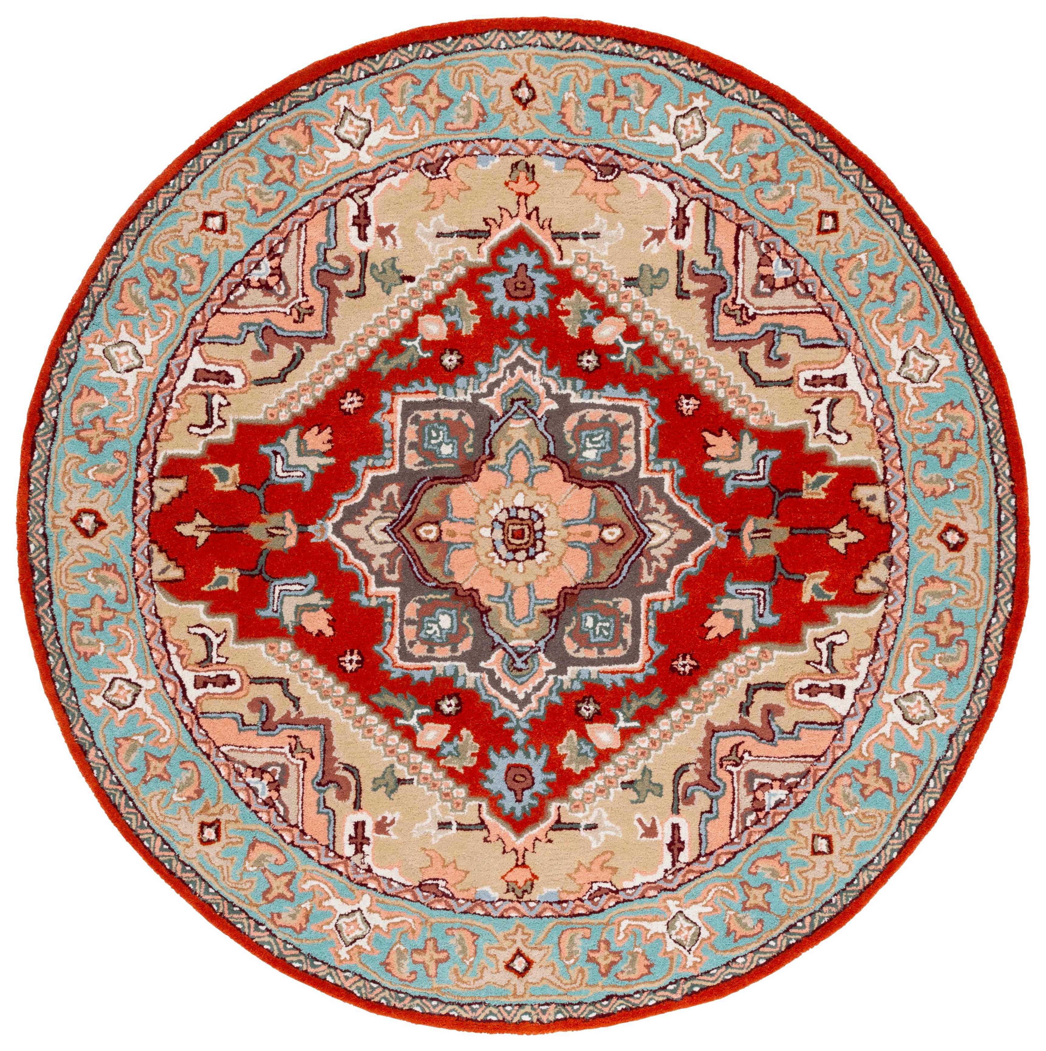 Safavieh Heritage 625 Rug, HG625 - Red / Blue