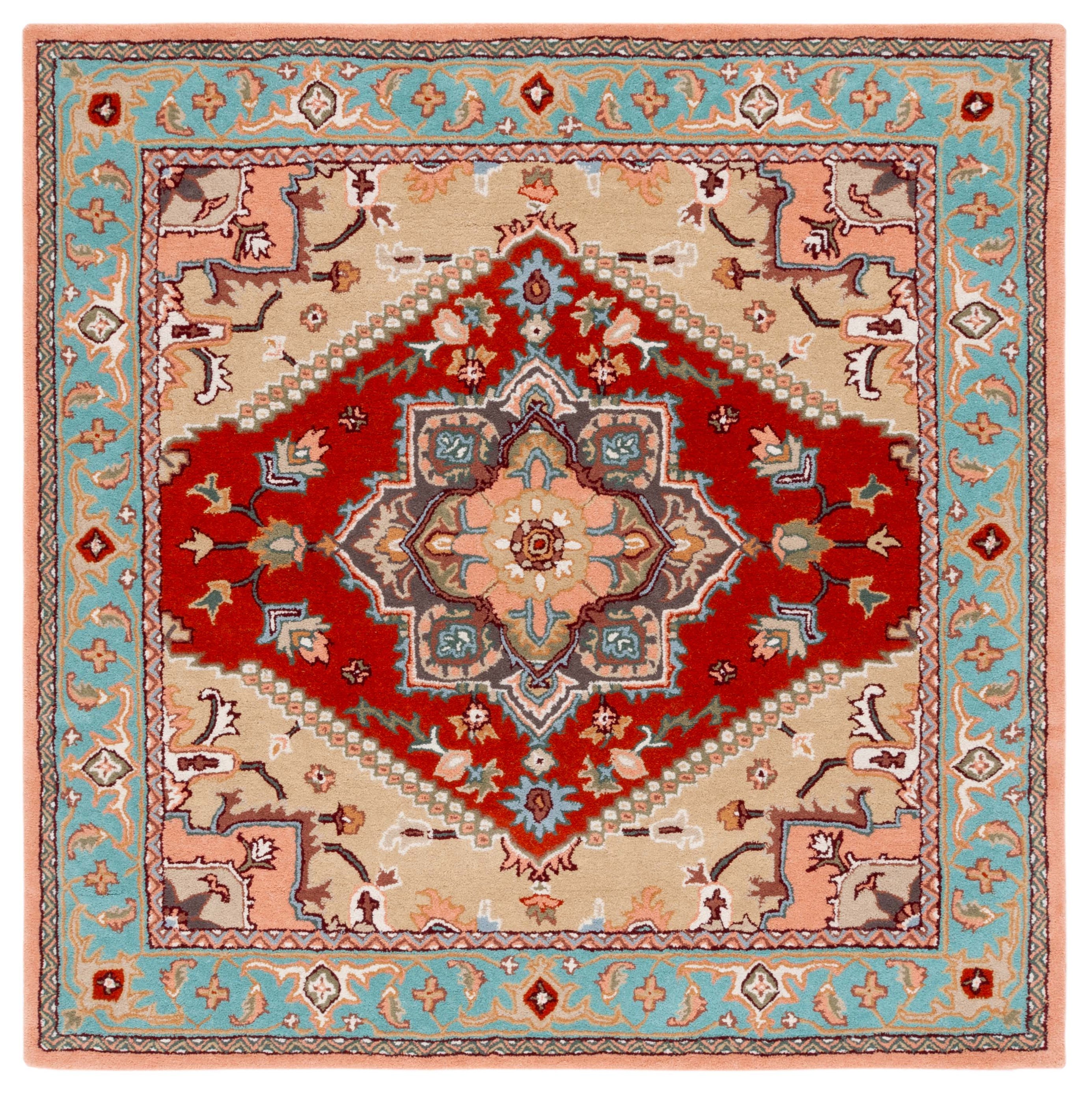 Safavieh Heritage 625 Rug, HG625 - Red / Pink