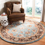 Safavieh Heritage 12A Rug, HG812A - Blue / Brown