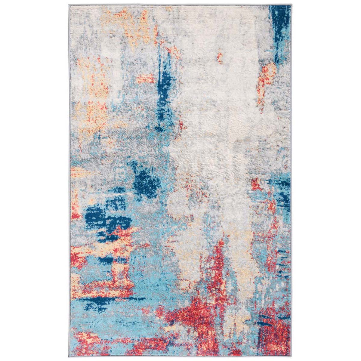 Safavieh Jasper 101 Rug, JSP101 - Grey / Red