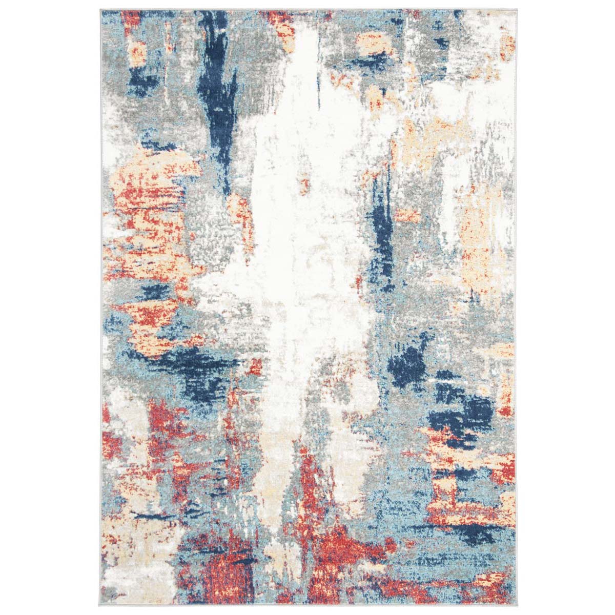 Safavieh Jasper 101 Rug, JSP101 - Grey / Red