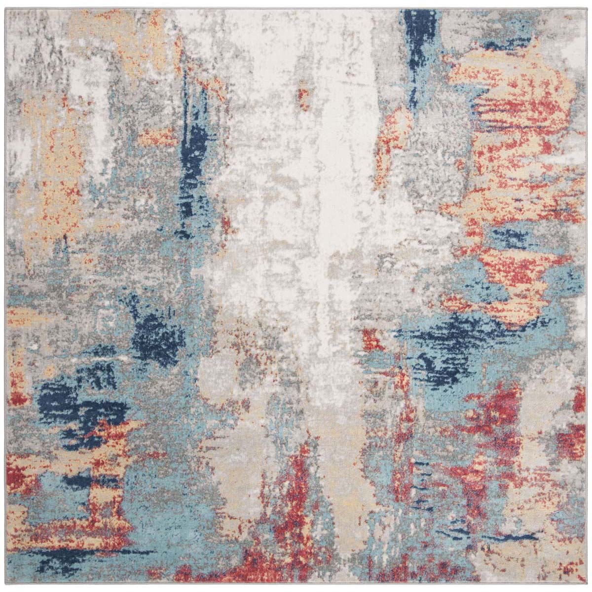 Safavieh Jasper 101 Rug, JSP101 - Grey / Red