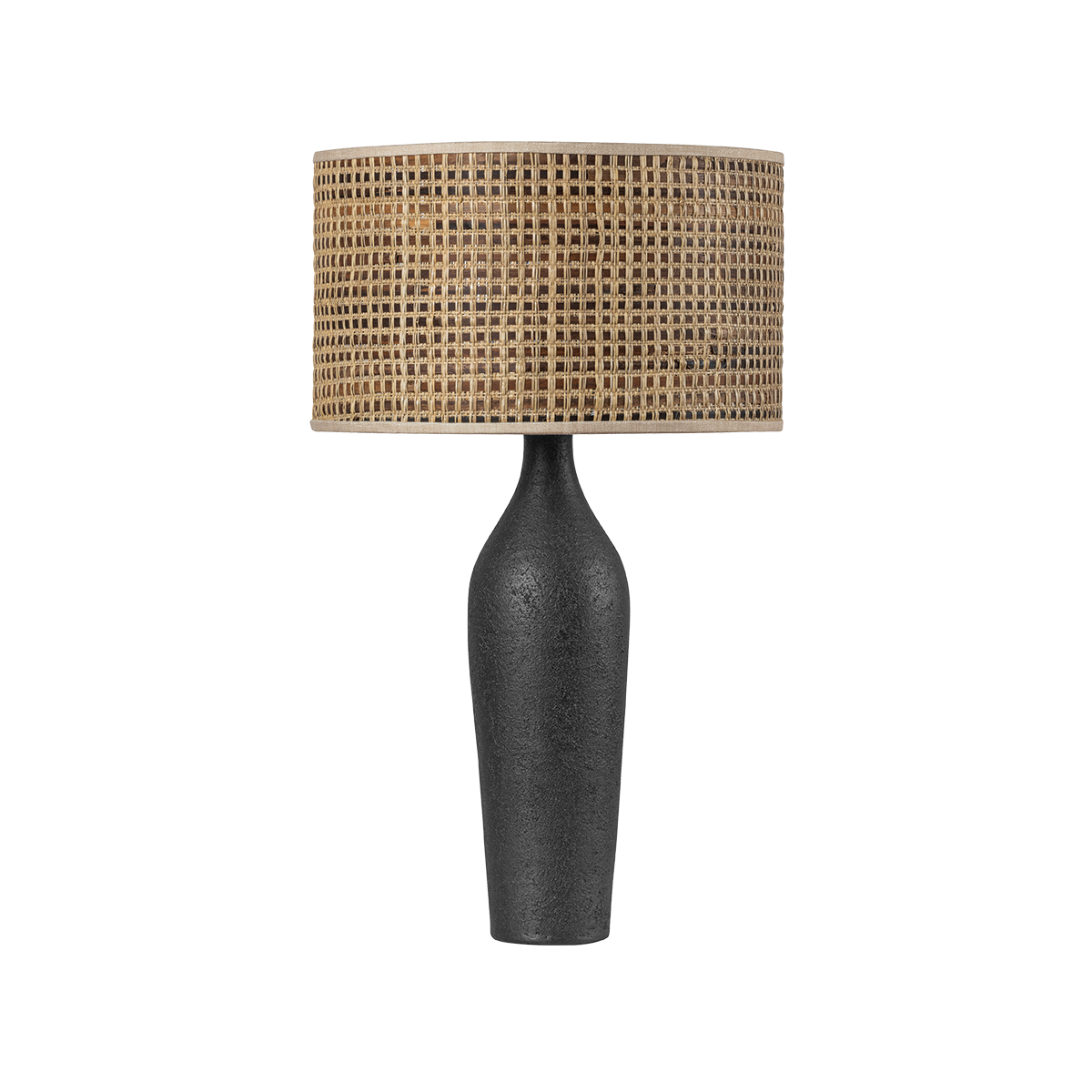 Hudson Valley Lighting Wingdale Table Lamp-Aged Brass/Ceramic Black Ash