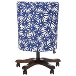 Safavieh Scarlet Desk Chair , MCR1028 - Navy Flower