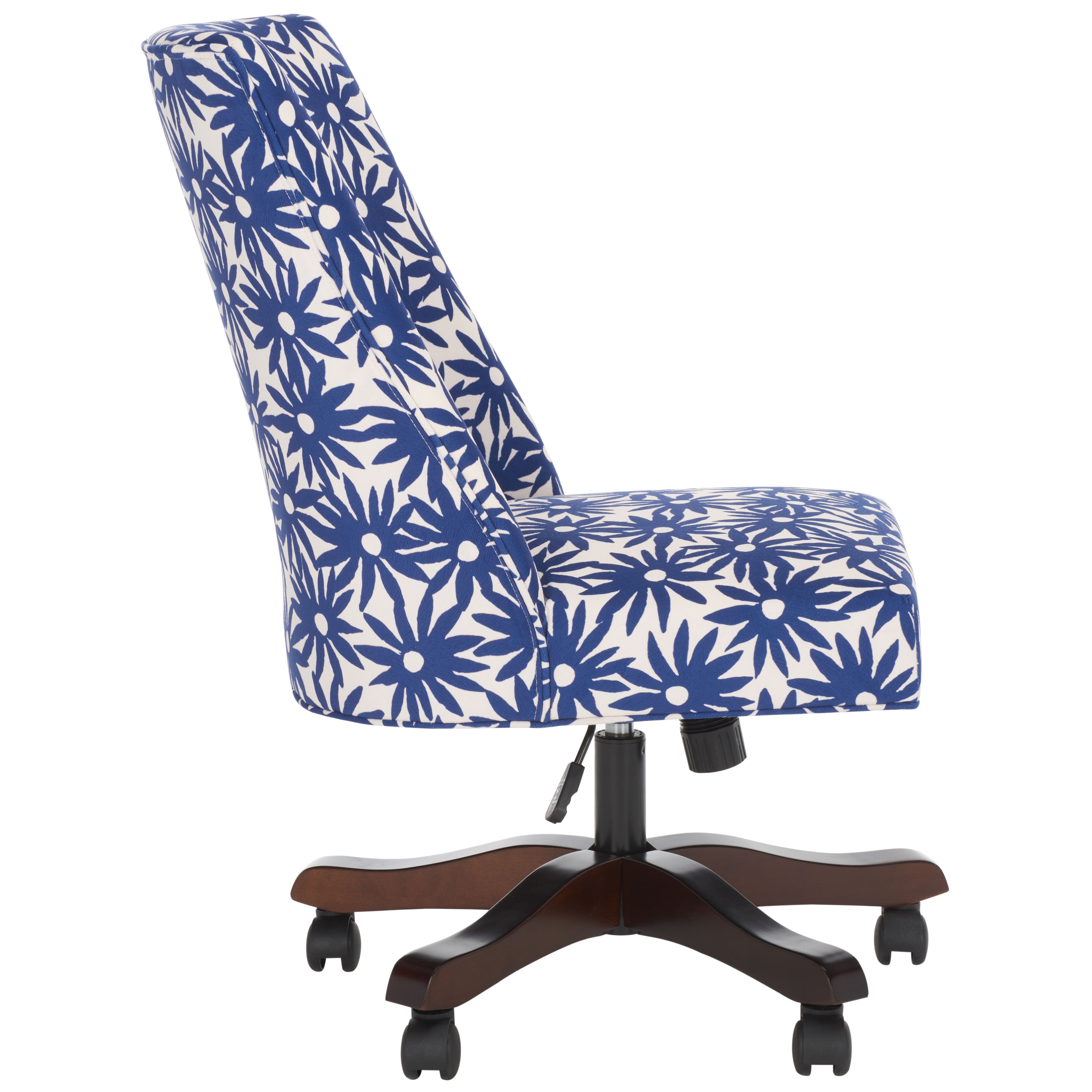 Safavieh Scarlet Desk Chair , MCR1028 - Navy Flower