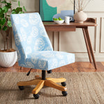 Safavieh Scarlet Desk Chair , MCR1028 - White / Blue