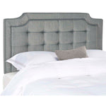 Safavieh Sapphire Tufted Linen Headboard  , MCR4047 - Grey