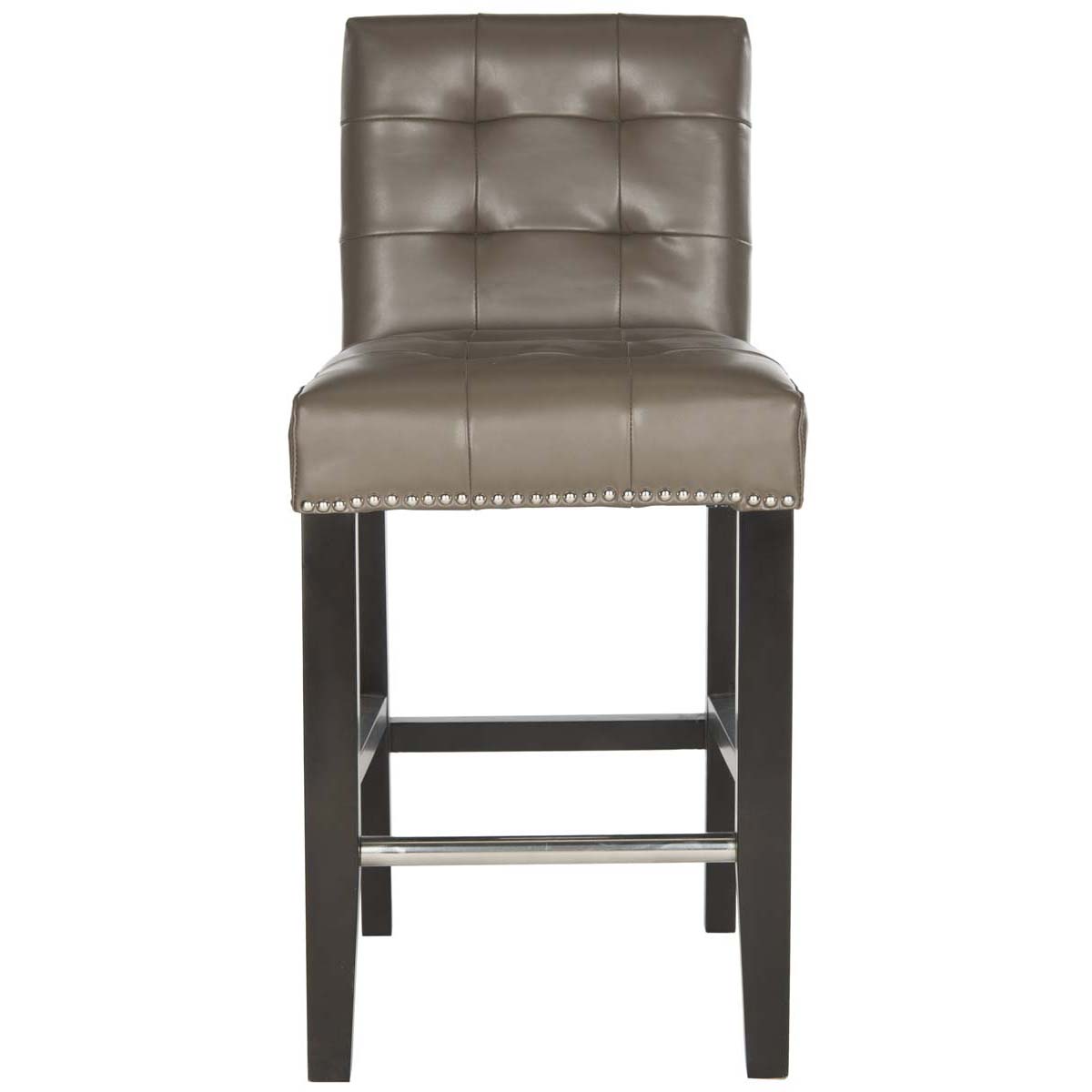 Safavieh Thompson 23.9 Leather Counter Stool , MCR4511 - Clay