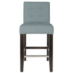 Safavieh Thompson 23.9 Leather Counter Stool , MCR4511 - Sky Blue