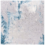 Safavieh Meadow 573 Rug, MDW573 - Light Grey / Blue