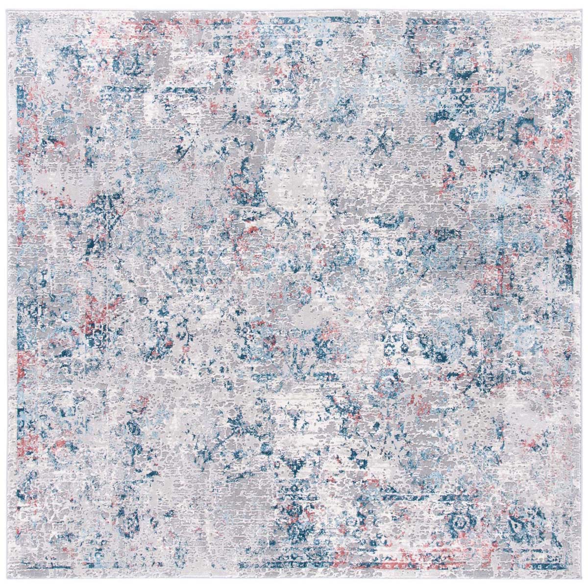 Safavieh Meadow 583 Rug, MDW583 - Light Grey / Blue