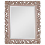 Home Decor Ornate Frame Mirror - Natural